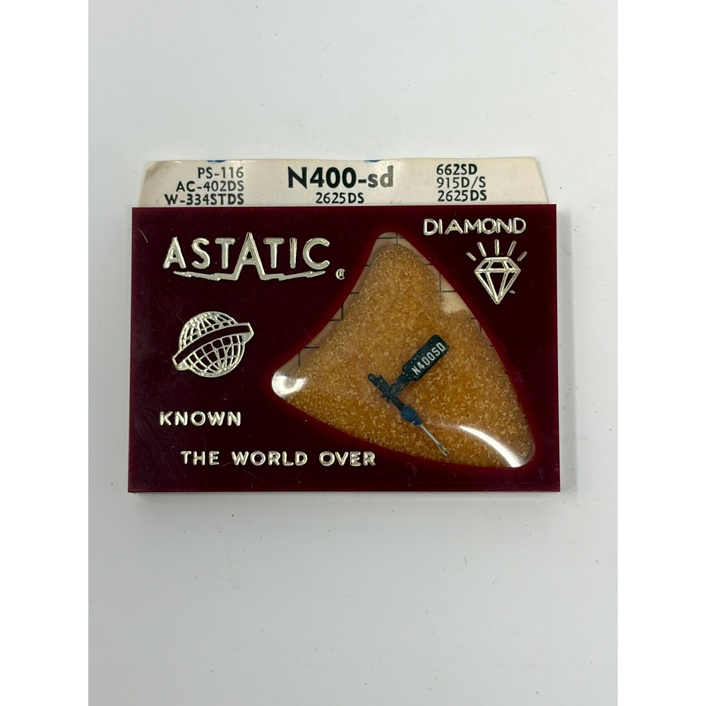 Astatic N400-sd Diamond Replacement Needle Stylus Electro Voice 2625DS PS-116
